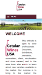 Mobile Screenshot of catalanwinesusa.com